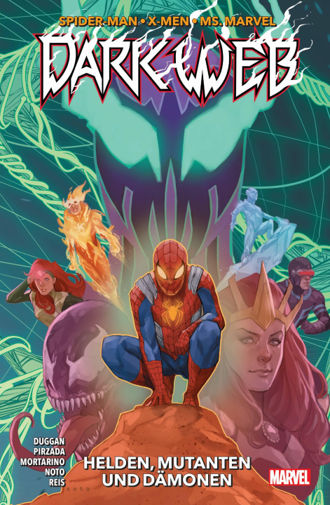Kniha Spider-Man und die X-Men: Dark Web Adam Kubert