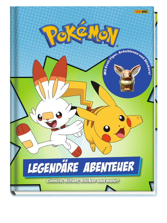 Könyv Pokémon: Legendärer Rätselspaß - Comics, Activities, Sticker und mehr! 