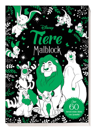 Knjiga Disney Tiere: Malblock Panini