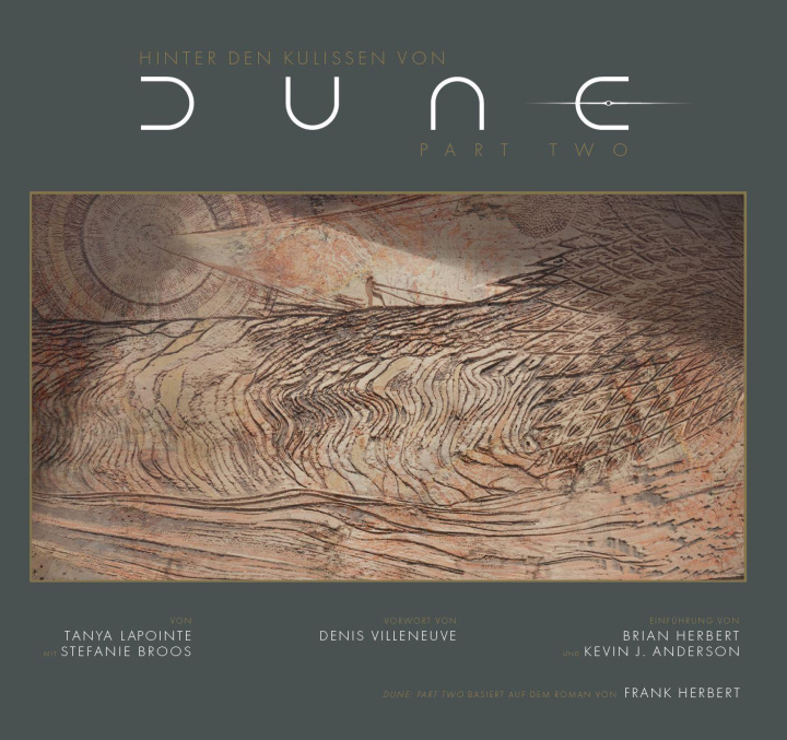 Książka Hinter den Kulissen von Dune 2 Dennis Villeneuve