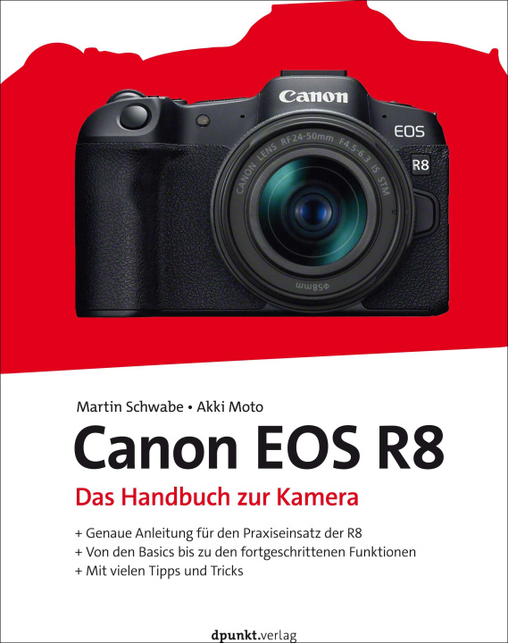 Kniha Canon EOS R8 Akki Moto