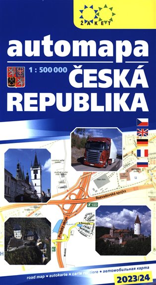 Tiskovina Automapa ČR - 1:500 000 