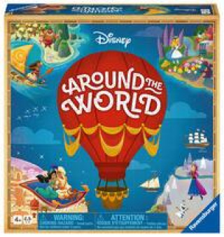 Játék Ravensburger 22379 - Disney Around the World - Das himmlische Lauf- und Sammelspiel für 2-4 Spieler ab 4 Jahren mit den beliebtesten Disney Charaktere 