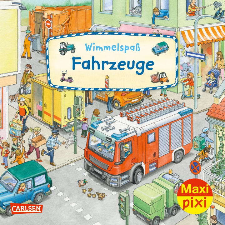 Kniha Maxi Pixi 422: VE 5: Wimmelspaß Fahrzeuge (5 Exemplare) Peter Friedl