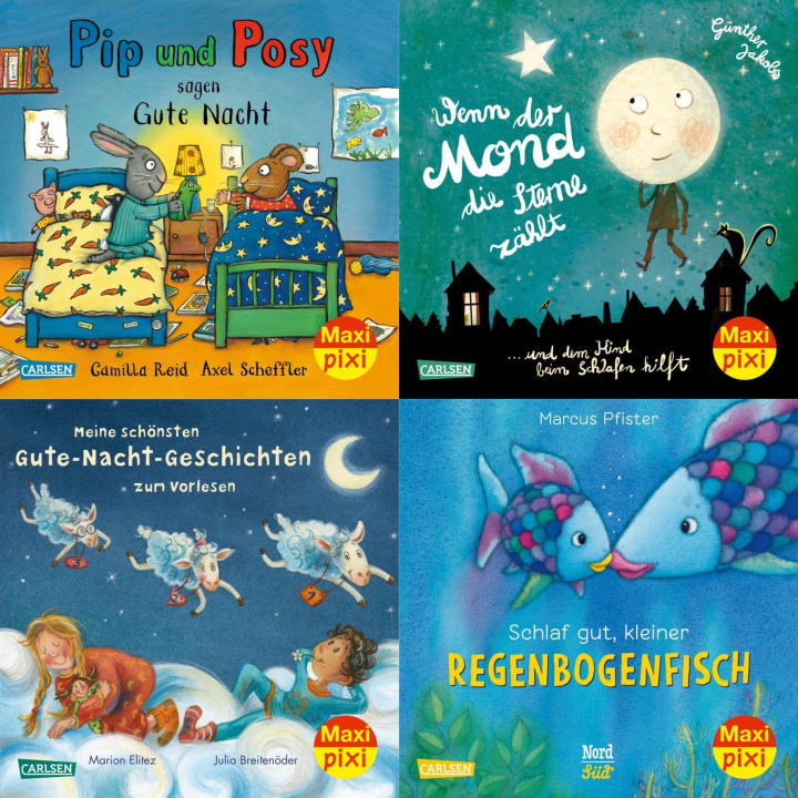Könyv Maxi-Pixi-Box 106: Geschichten für schöne Träume (4x5 Exemplare) Diverse