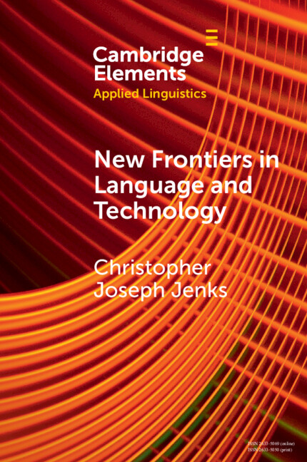 Knjiga New Frontiers in Language and Technology Christopher Joseph Jenks