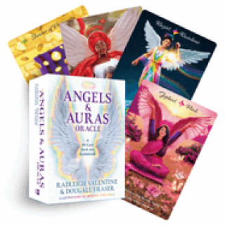 Knjiga ANGELS & AURAS ORACLE VALENTINE RADLEIGH