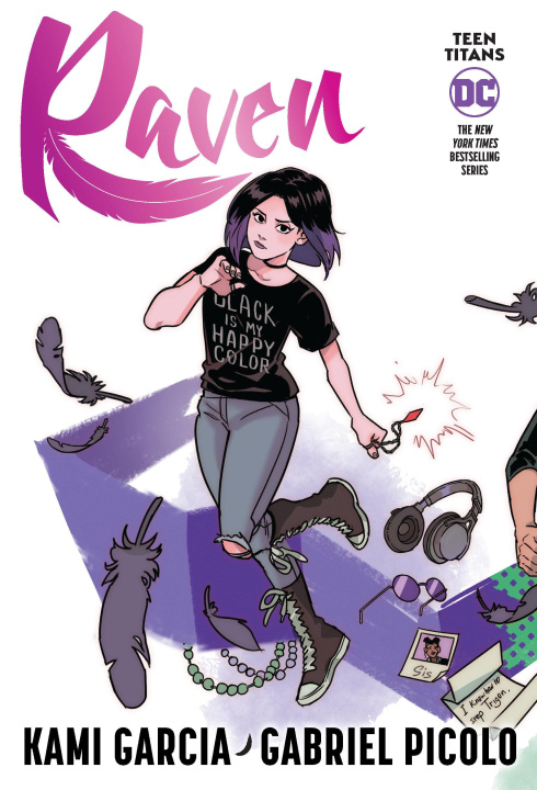 Livre TEEN TITANS RAVEN CONNECTING COVER GARCIA KAMI