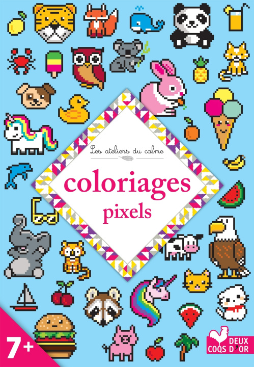 Kniha Coloriages pixels 