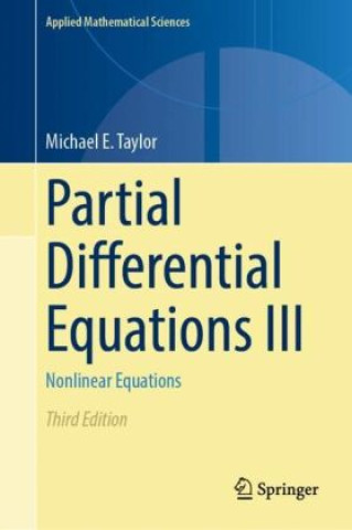 Knjiga Partial Differential Equations III Michael E. Taylor