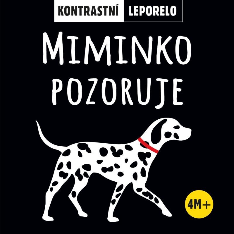 Book Miminko pozoruje - Kontrastní leporelo 
