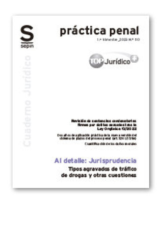 Book TIPOS AGRAVADOS TRAFICO DE DROGAS Y OTRAS CUESTIONES 