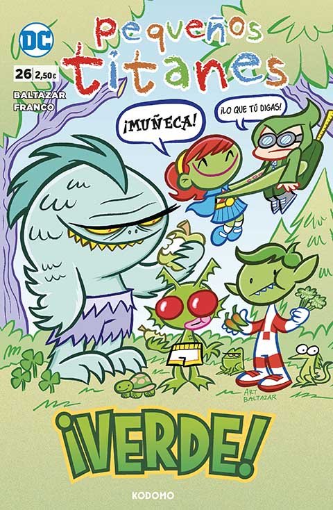 Knjiga PEQUEÑOS TITANES 26 BALTAZAR