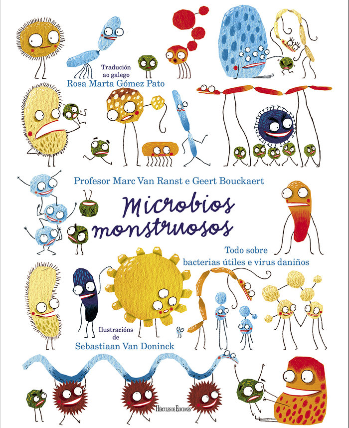Carte MICROBIOS MONSTRUOSOS Van Ranst