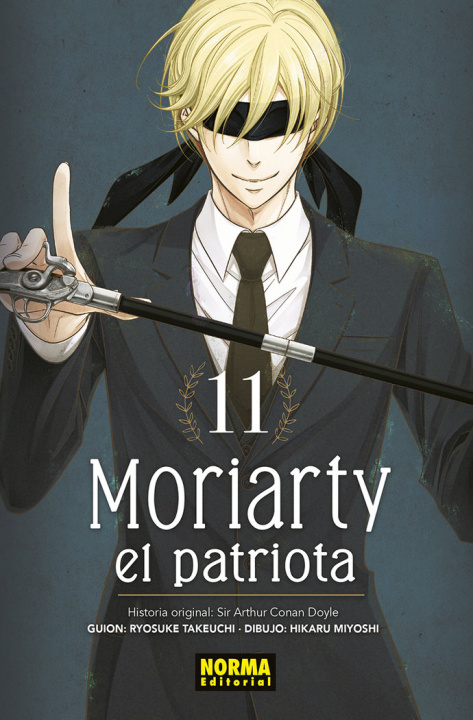 Kniha MORIARTY EL PATRIOTA 11 Ryosuke Takeuchi
