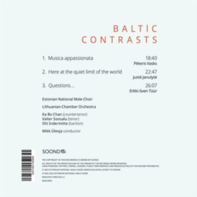 Zvok Baltic Contrasts 