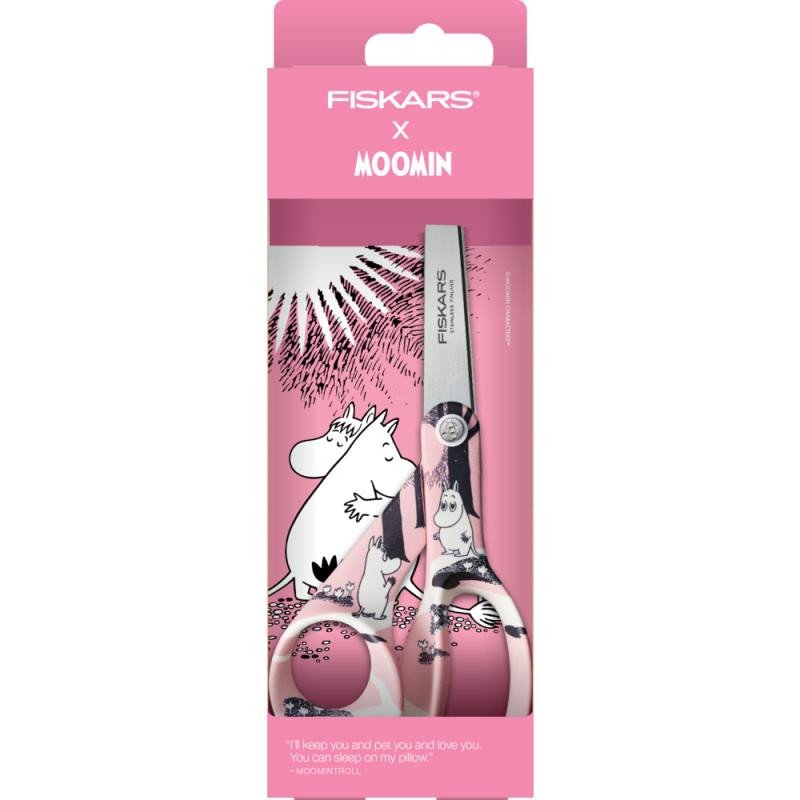 Papírszerek Fiskars Univerzální nůžky Mumínci - Moomin Love 21 cm 