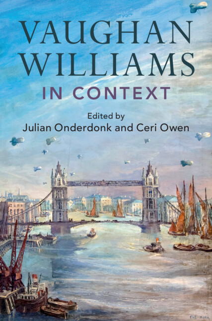 Knjiga Vaughan Williams in Context Julian Onderdonk