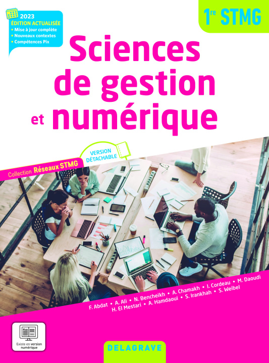 Kniha Réseaux STMG - Sciences de gestion et numérique 1re STMG (2023) - Pochette élève Ali