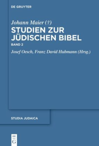 Kniha Studien zur jüdischen Bibel Johann Maier (_)