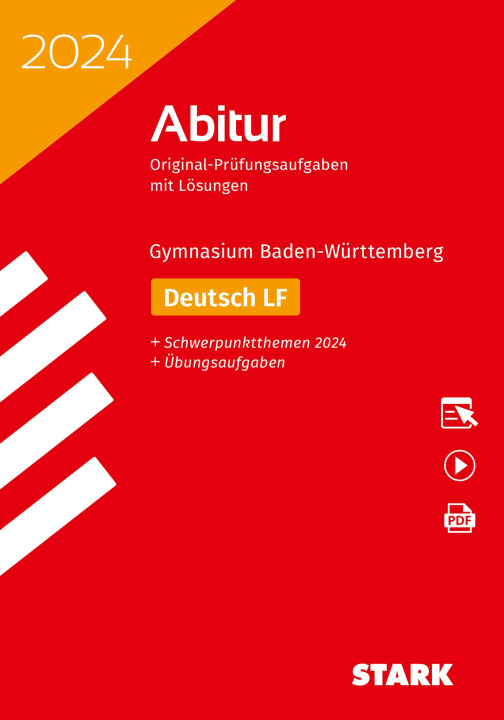 Könyv STARK Abiturprüfung BaWü 2024 - Deutsch Leistungsfach 