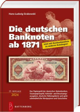 Kniha Die deutschen Banknoten ab 1871 Hans-Ludwig Grabowski