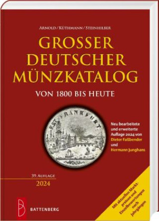 Книга Großer deutscher Münzkatalog Hermann Junghans