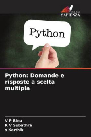 Knjiga Python: Domande e risposte a scelta multipla K V Subathra