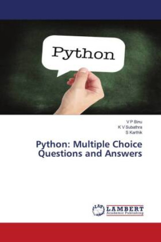 Book Python: Multiple Choice Questions and Answers K V Subathra