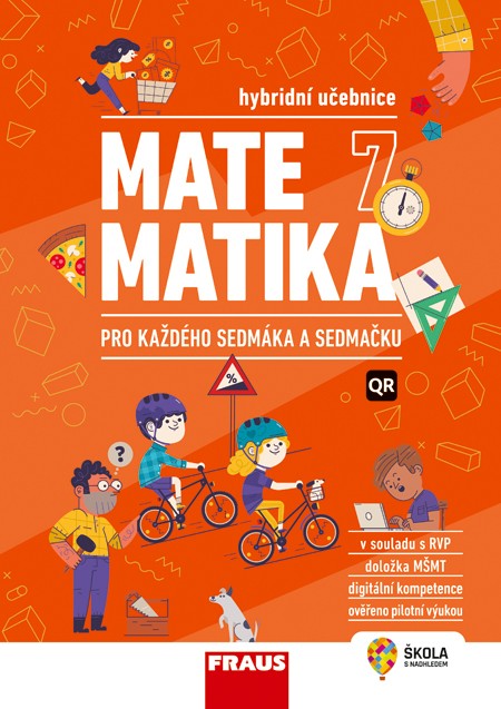 Kniha Matematika pro každého sedmáka a sedmačku Martina Kašparová