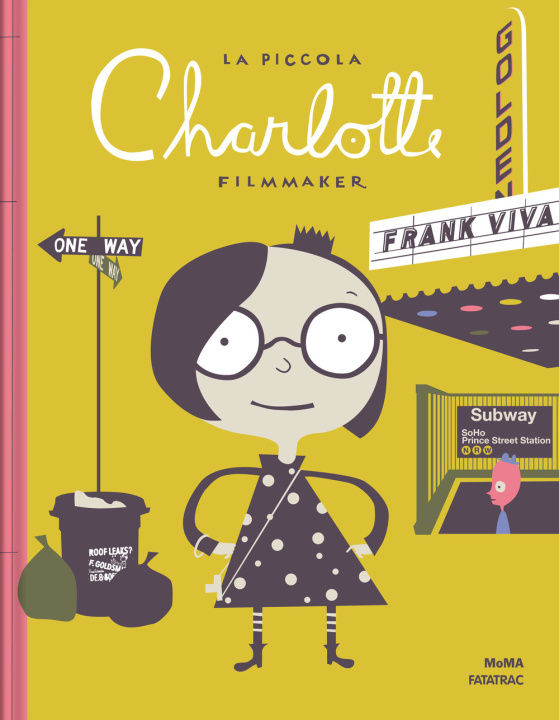 Kniha piccola Charlotte filmmaker Frank Viva