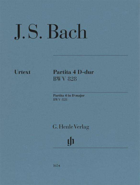 Carte Bach, Johann Sebastian - Partita Nr. 4 D-dur BWV 828 Ullrich Scheideler
