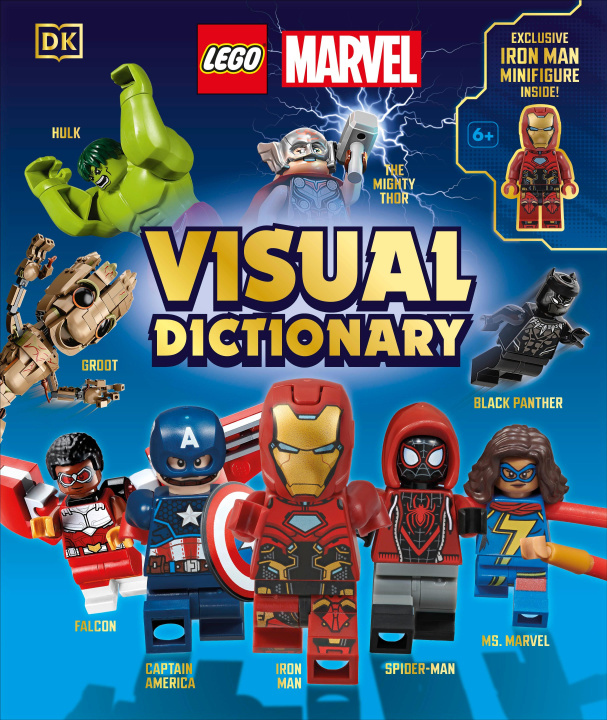 Книга LEGO Marvel Visual Dictionary DK