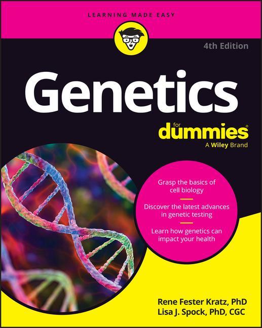 Kniha Genetics For Dummies, 4th Edition Fester Kratz