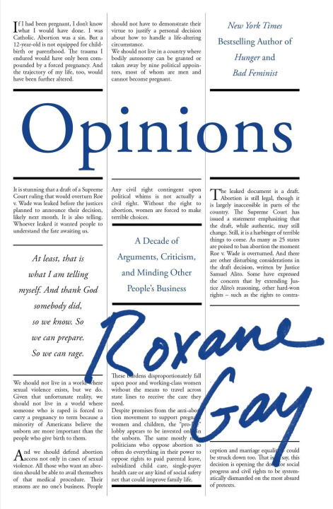 Libro Opinions Roxane Gay