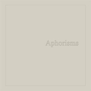 Zvok Aphorisms Graham Lambkin