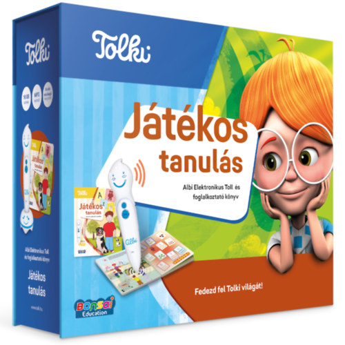 Kniha Tolki - Játékos tanulás - interaktív hangoskönyv szettben 