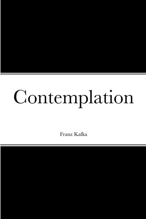 Książka Contemplation Franz Kafka