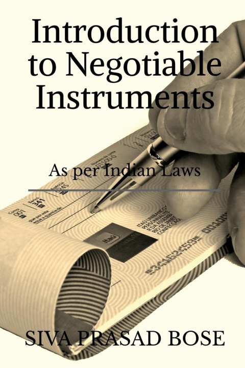 Knjiga Introduction to Negotiable Instruments Siva Prasad
