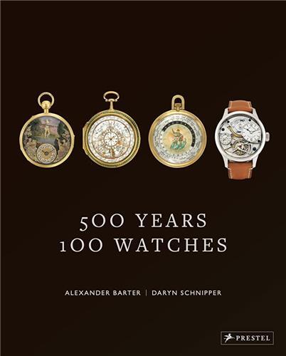 Könyv 500 YEARS 100 WATCHES BARTER ALEXANDER