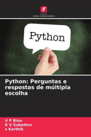Book Python: Perguntas e respostas de múltipla escolha V P Binu