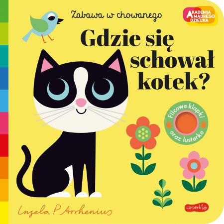 Książka Gdzie się schował kotek? Akademia mądrego dziecka. Zabawa w chowanego 