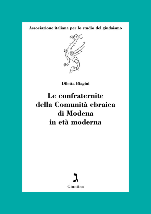 Könyv confraternite della Comunità ebraica di Modena in età moderna Diletta Biagini