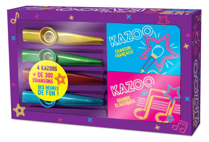 Igra/Igrača Coffret Blindtest Kazoo - NED Virgile ISCAN