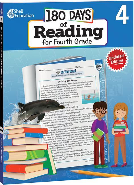 Książka 180 Days of Reading for Fourth Grade, 2nd Edition 