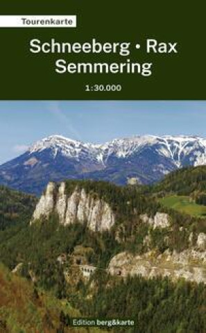 Articles imprimés TopoMap Schneeberg-Rax-Semmering 