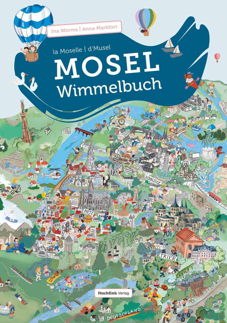 Buch Wimmelbuch Mosel - Moselle Anna Markfort