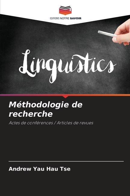Boek Méthodologie de recherche Andrew Yau Hau Tse