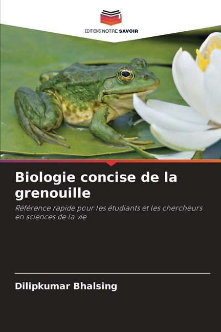 Kniha Biologie concise de la grenouille 