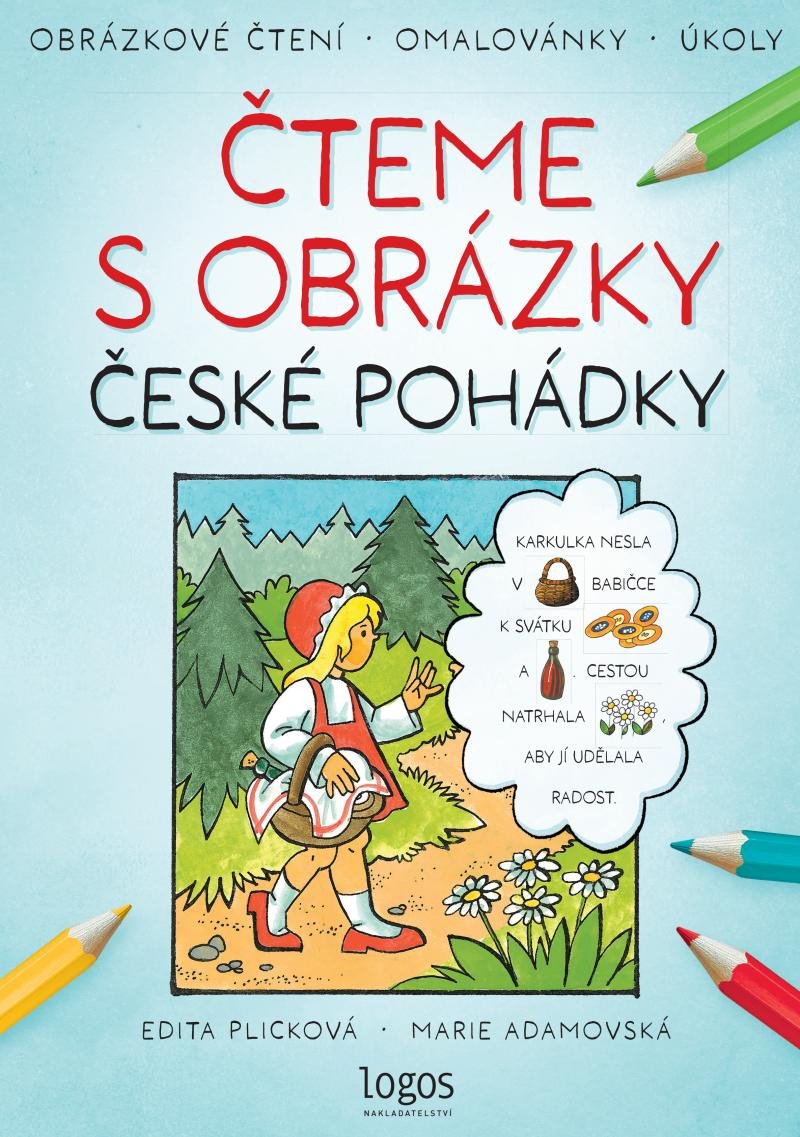 Kniha Čteme s obrázky: České pohádky Marie Adamovská